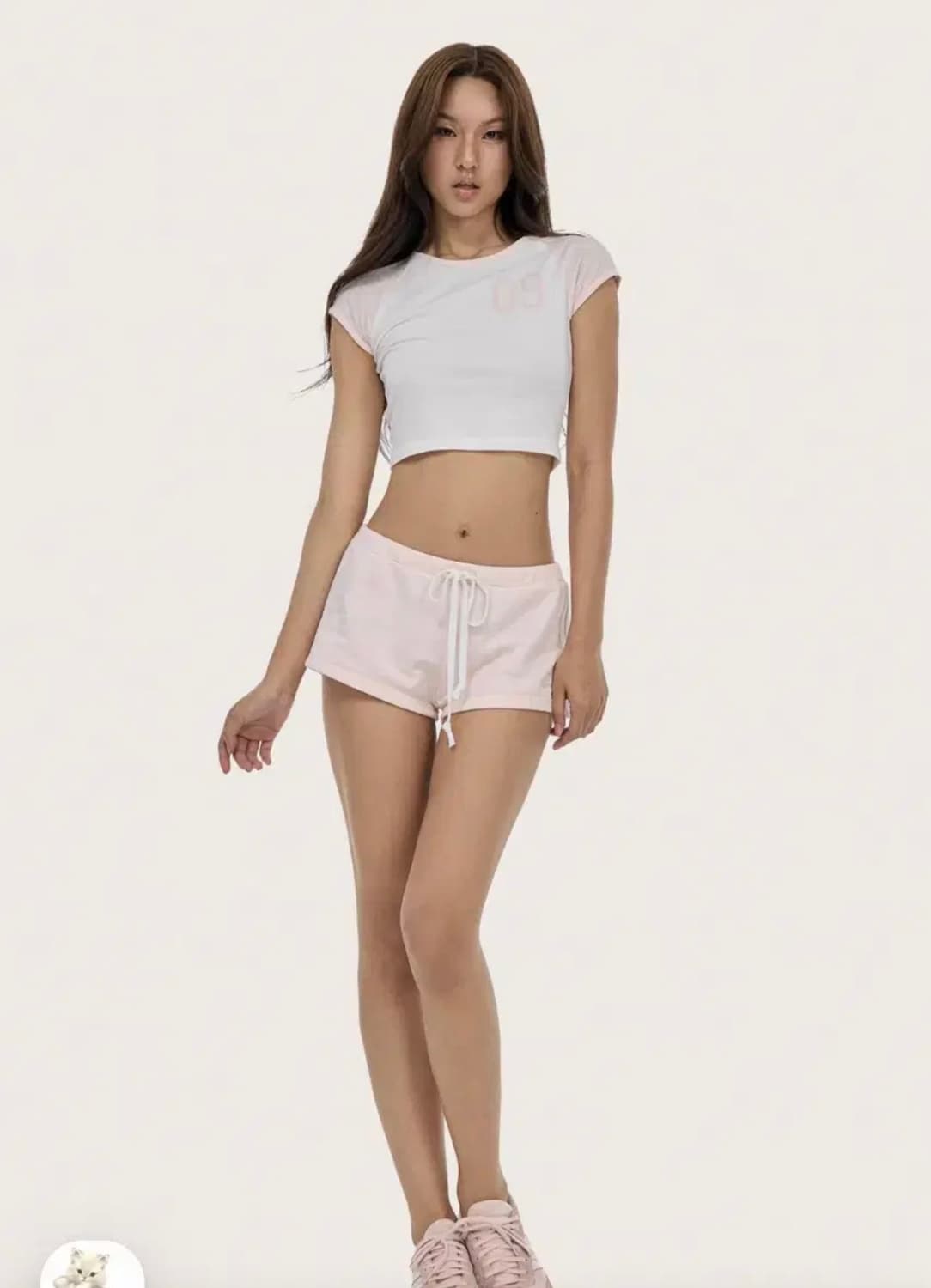 미개봉) 클리시어 09 Soft crop top 상품이미지1