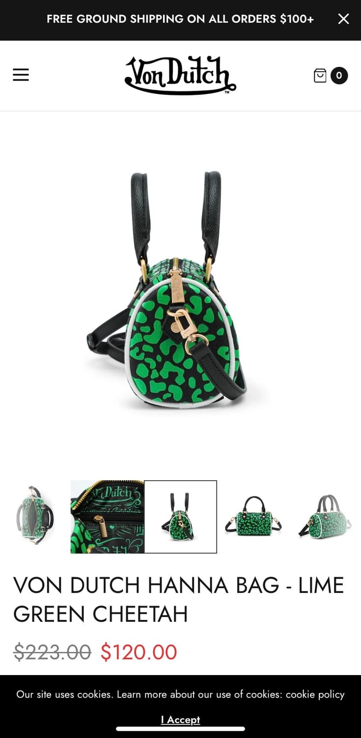 [새제품] 본더치 한나 크로스백  상품이미지8