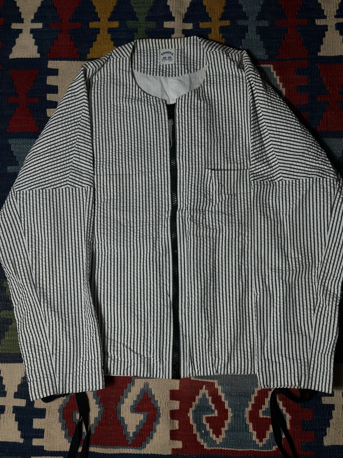 Sunsea 선씨 시어서커 블루종 자켓 상품이미지1