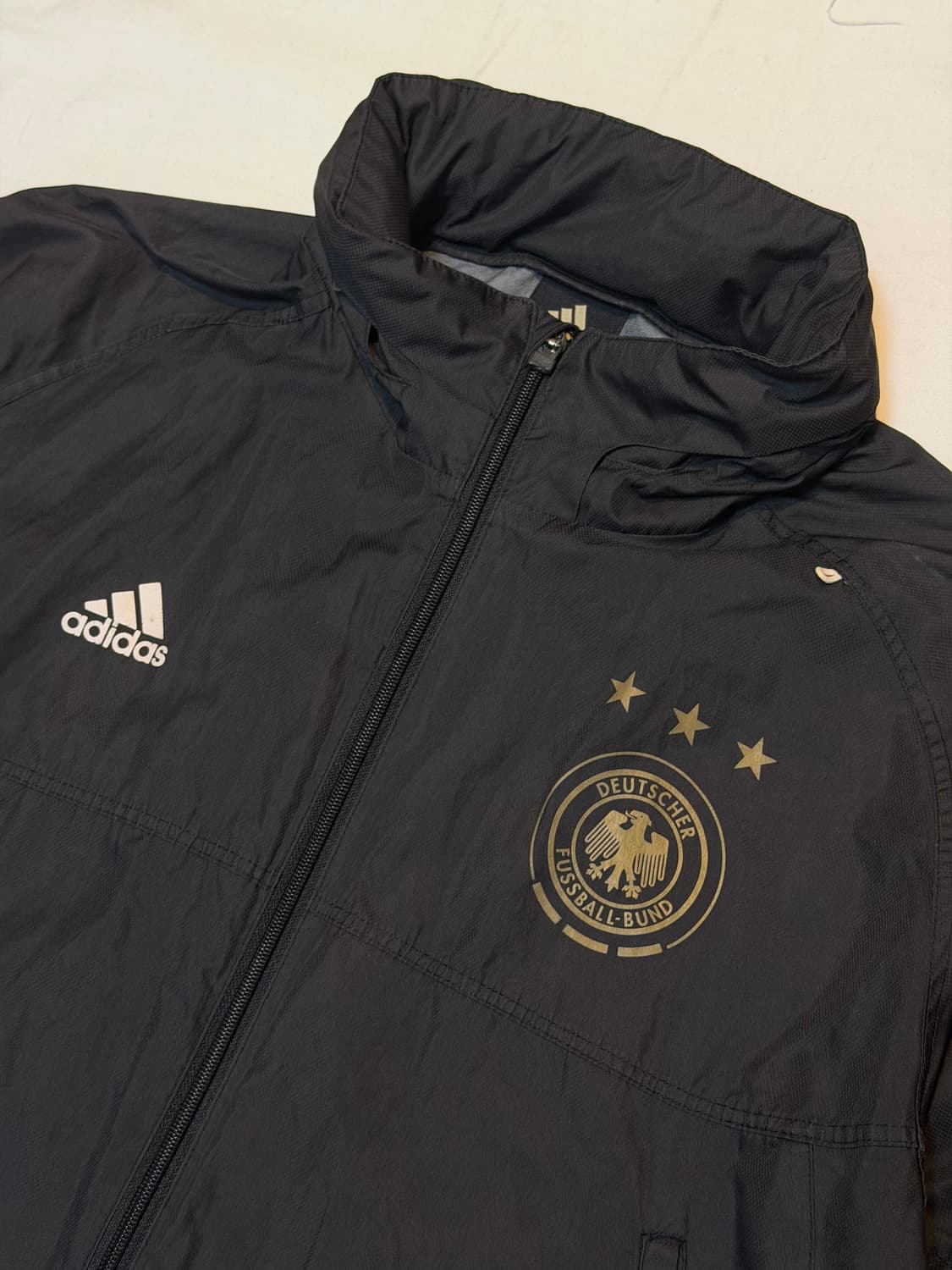 아디다스 09-10 독일 국대 바람막이 블랙 상품이미지2