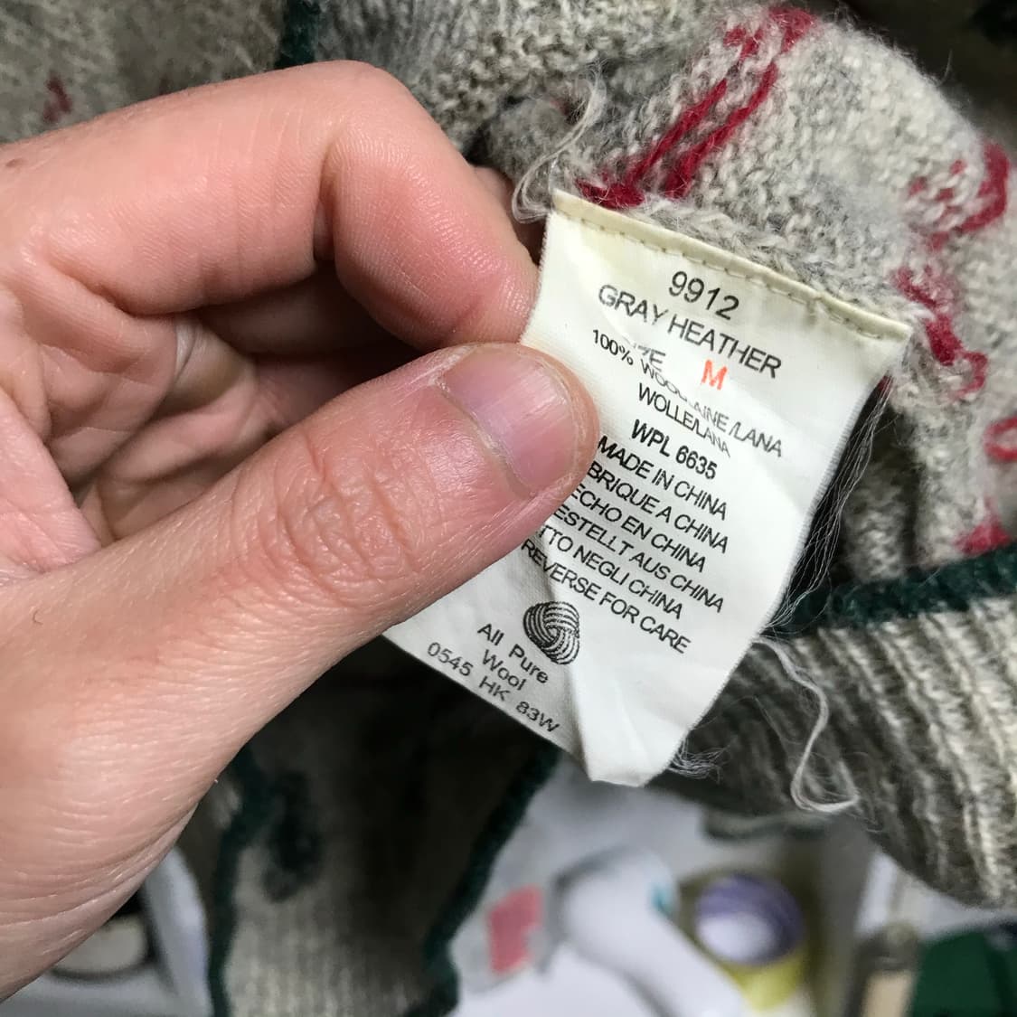 울리치 90s 울 가디건 상품이미지4