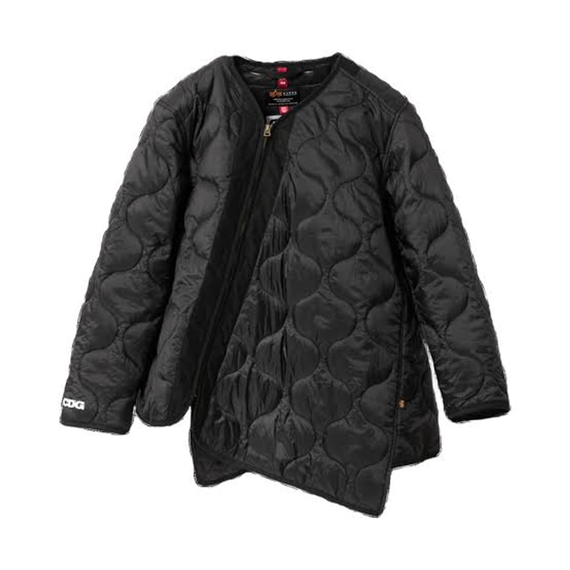 CDG 꼼데 알파 인더스트리 바이어스 라이너 자켓 블랙 XL 상품이미지1