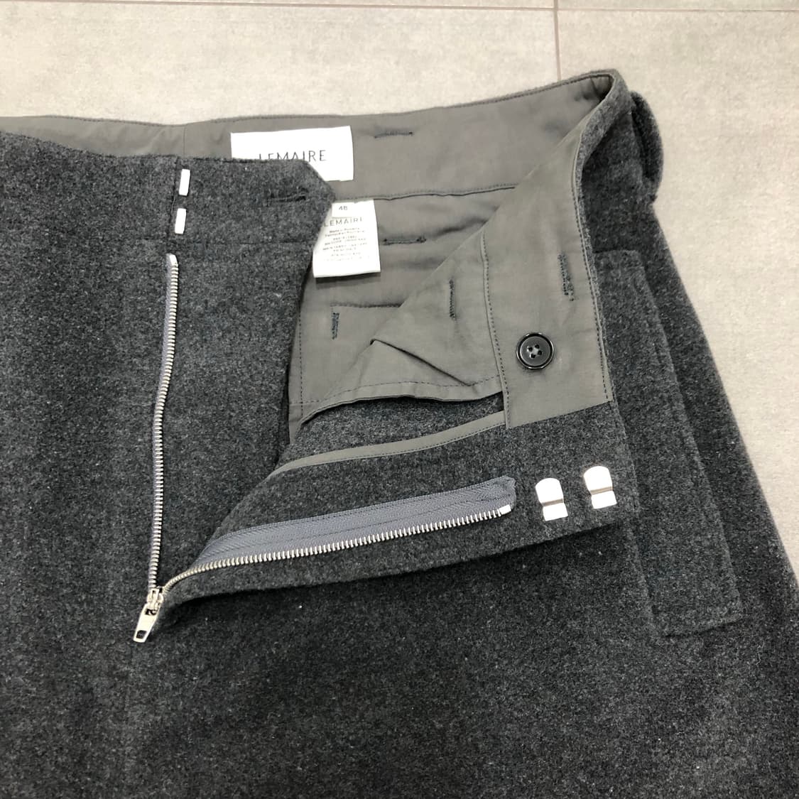 르메르 울 팬츠 슬랙스 바지 48 상품이미지3