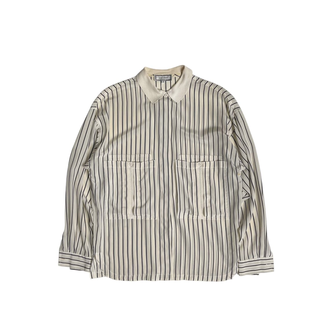 gianni versace 니트 포인트 실크 100셔츠 (italy)   상품이미지1