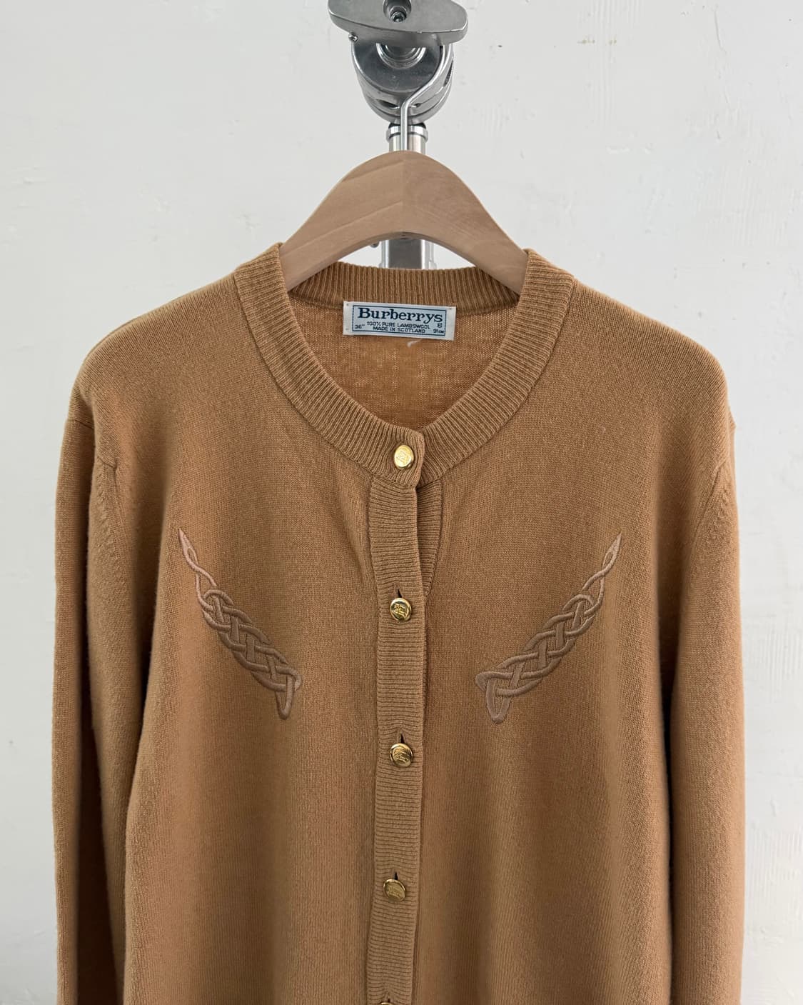 Burberry 버버리 금장 가디건 상품이미지4