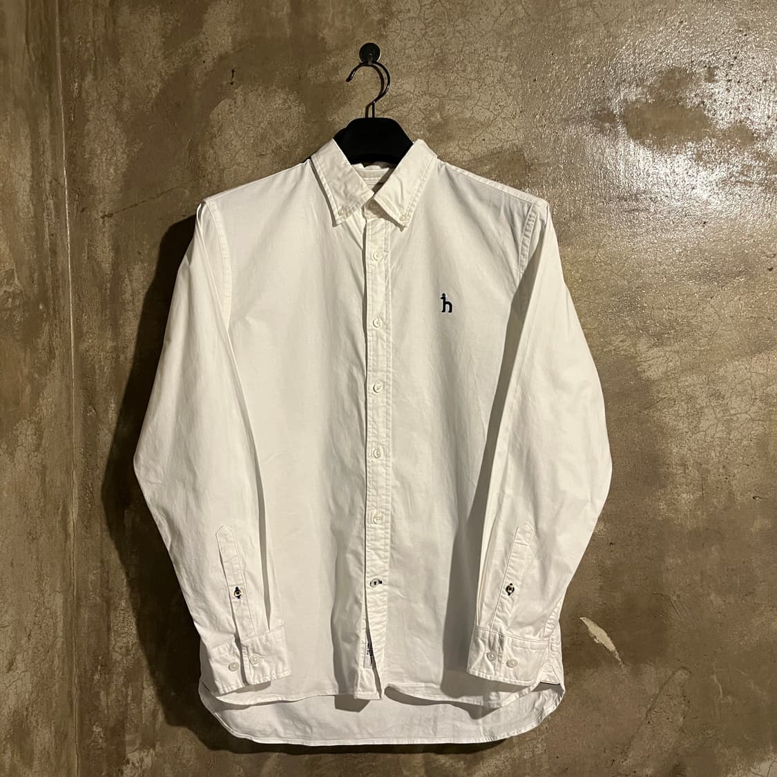 헤지스 코튼 화이트 셔츠 상품이미지1