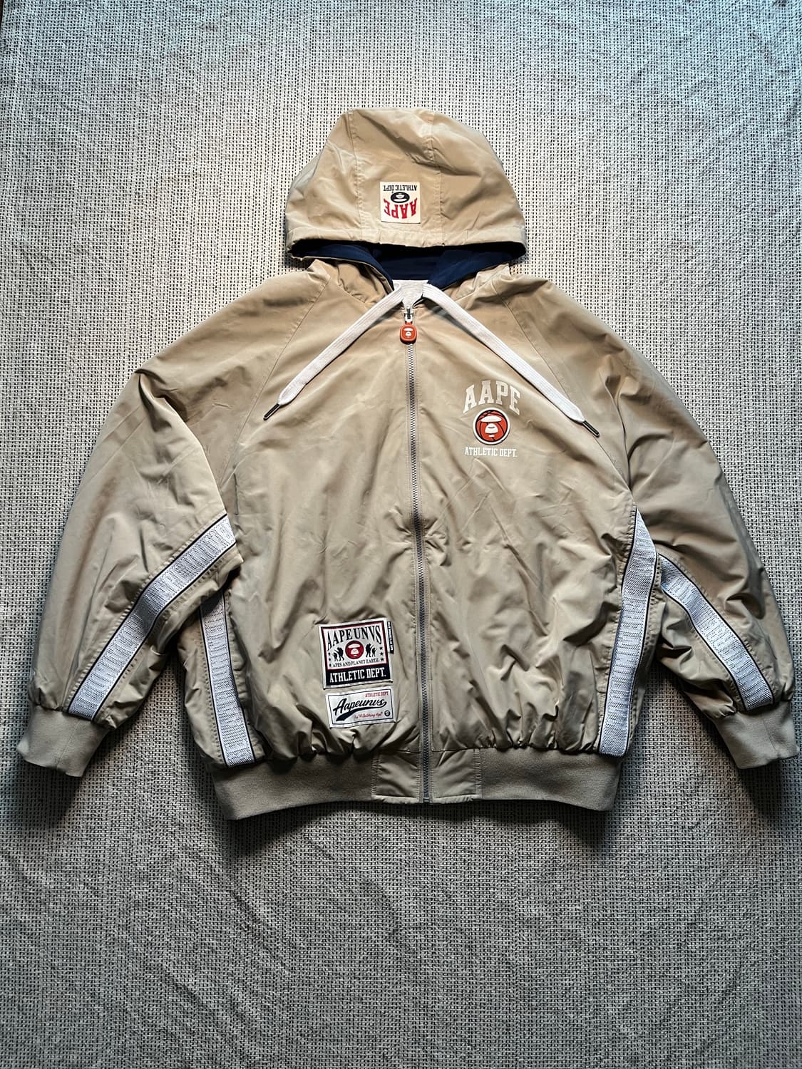 AAPE REVERSIBLE ZIP UP HOODIE JACKET 상품이미지4