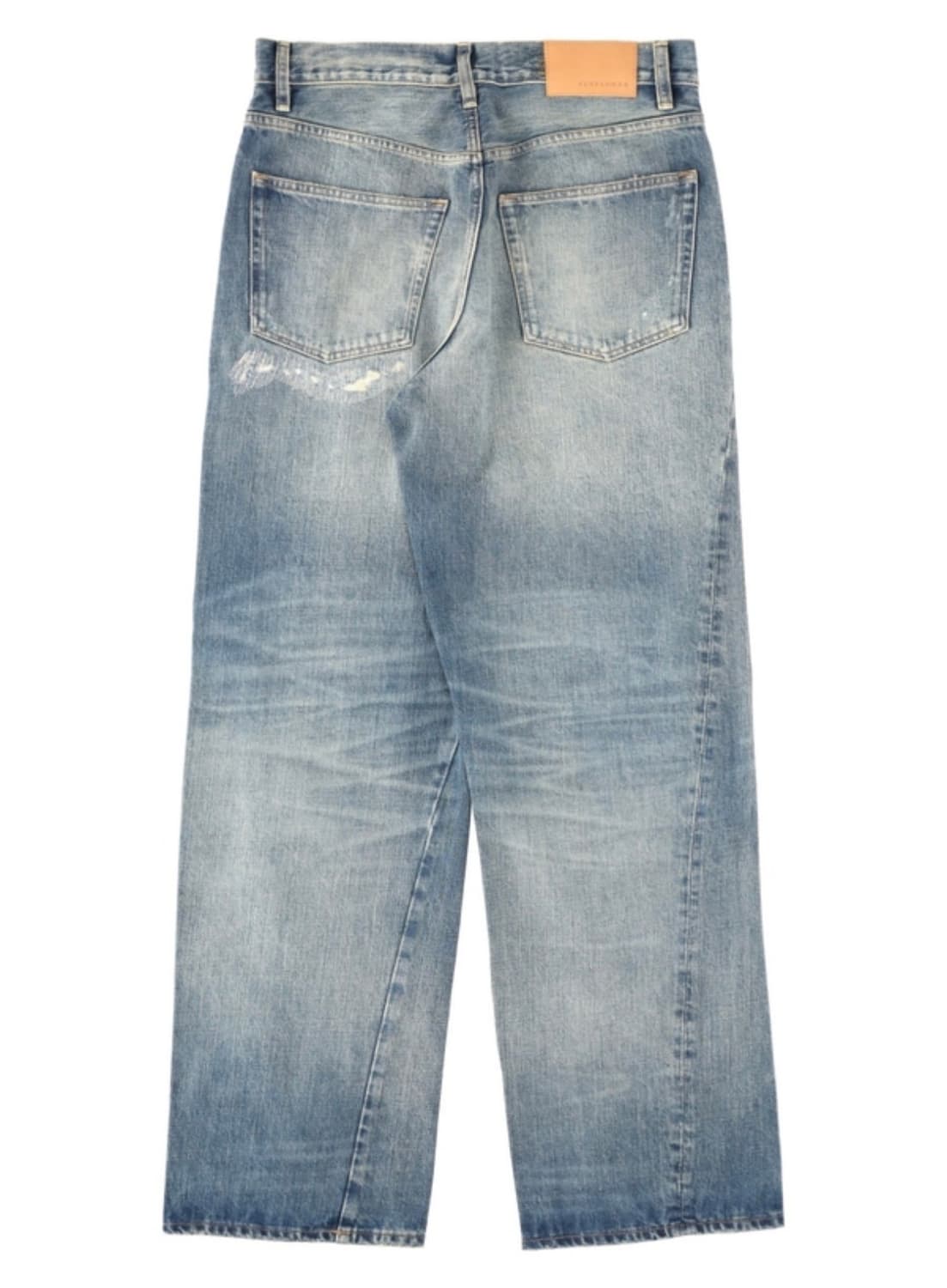 선플라워 와이드 트위스트 데님 Well Worn 상품이미지5