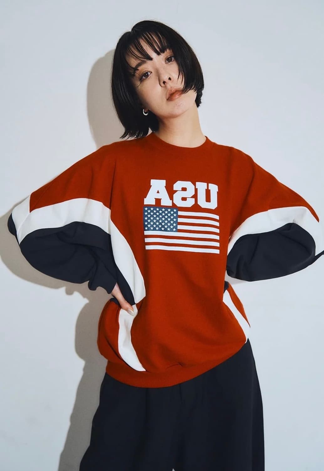 윌리차바리아 usa 스웻셔츠 상품이미지3