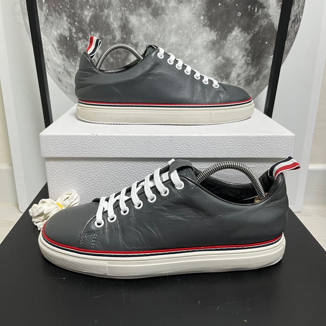  정품 40) 톰브라운 헤리티지 로우탑 스니커즈 255~260 상품이미지1