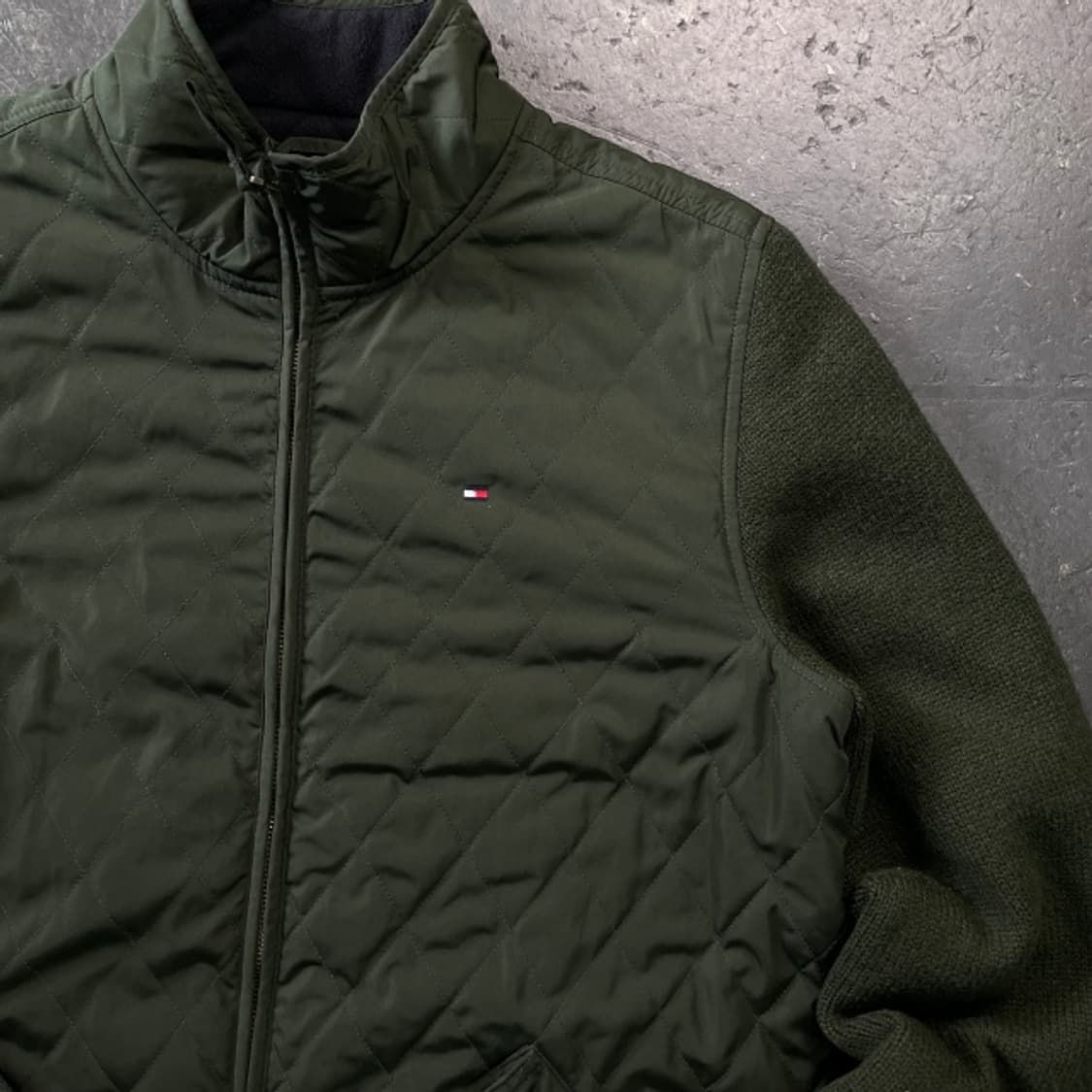 100 타미힐피거 하이브리드 퀼팅 자켓  상품이미지2