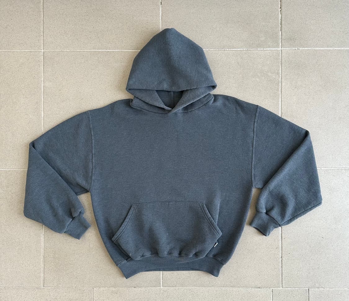 00s 빈티지 러셀 후드 다크그레이 M 상품이미지1