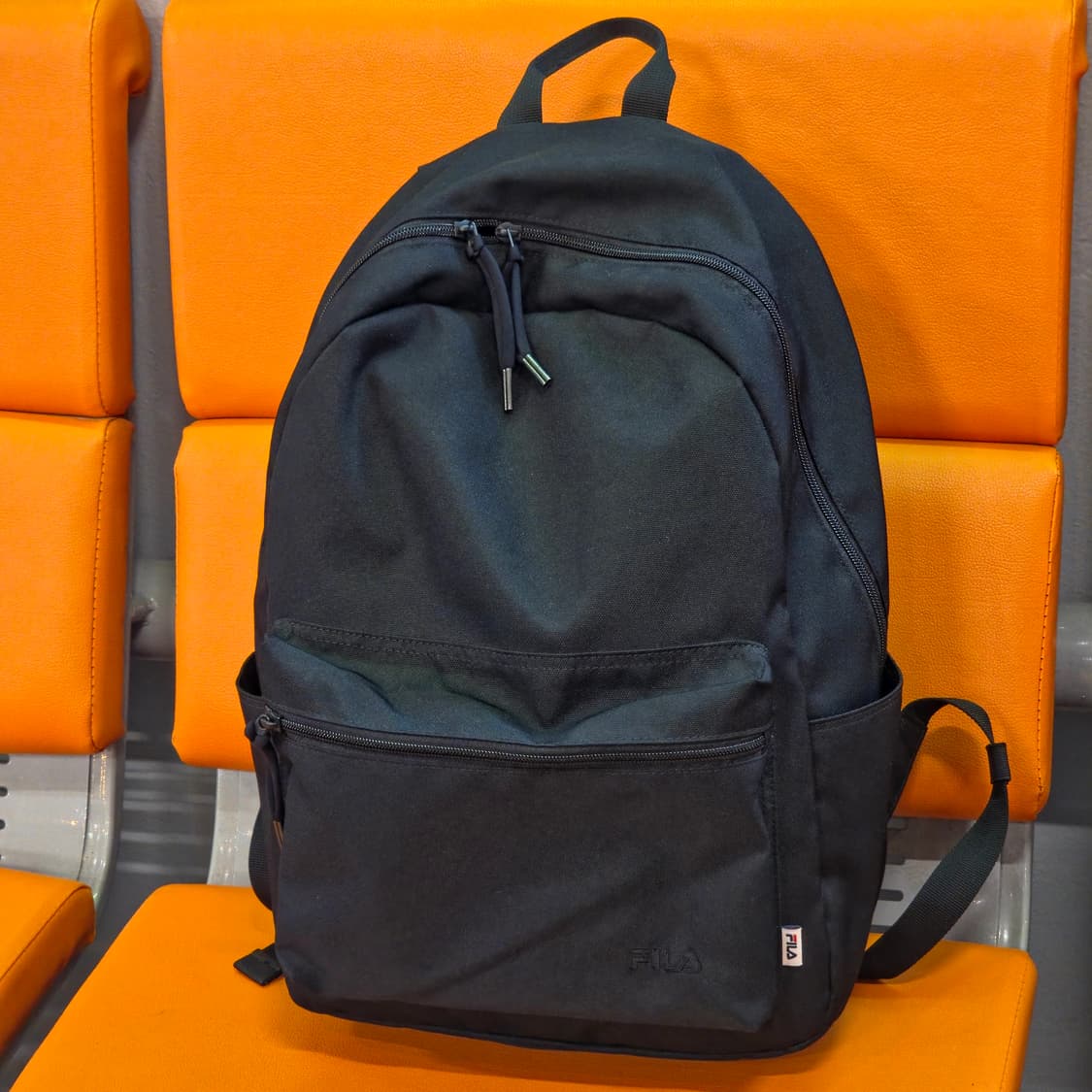 휠라 블랙 백팩 가방 상품이미지3