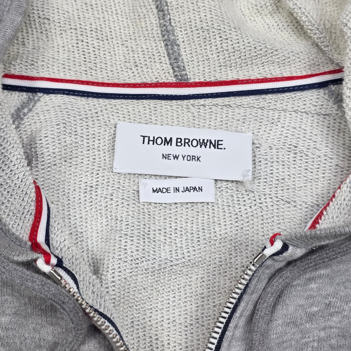 톰브라운 4바 후드집업 그레이 상품이미지6