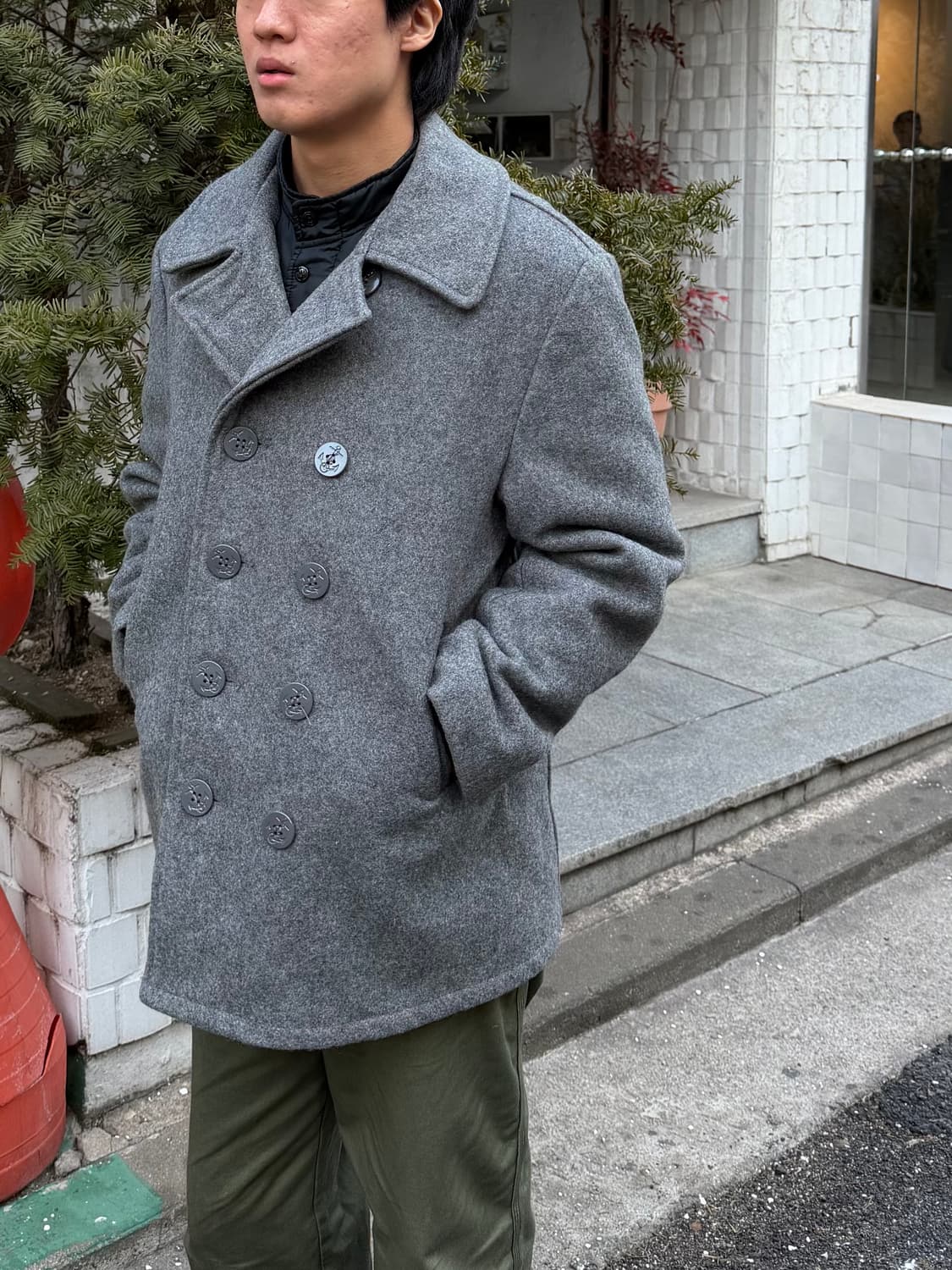 [44] 쇼트 740N 피코트 상품이미지1