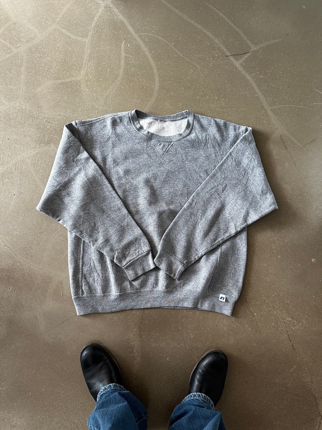 00s Russell Athletic 빈티지 크루넥 스웻셔츠 xl 상품이미지1