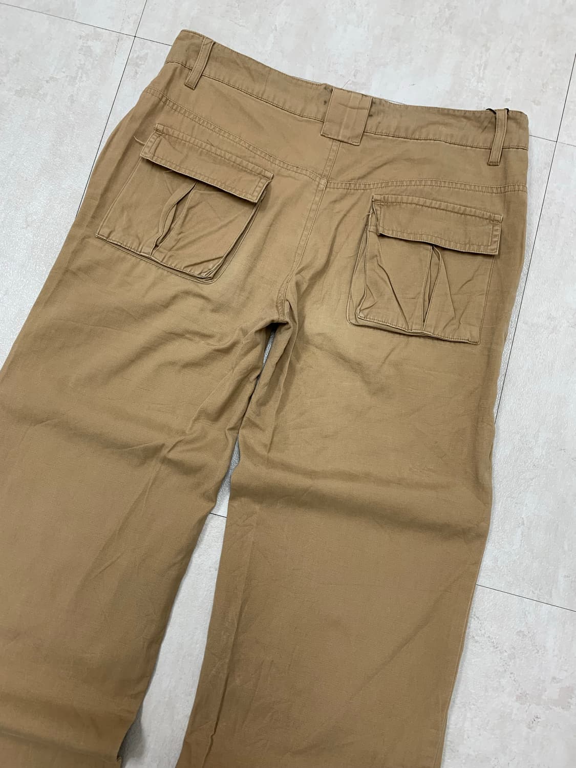 mouthvalley 베이지 카고 팬츠 #611 상품이미지6