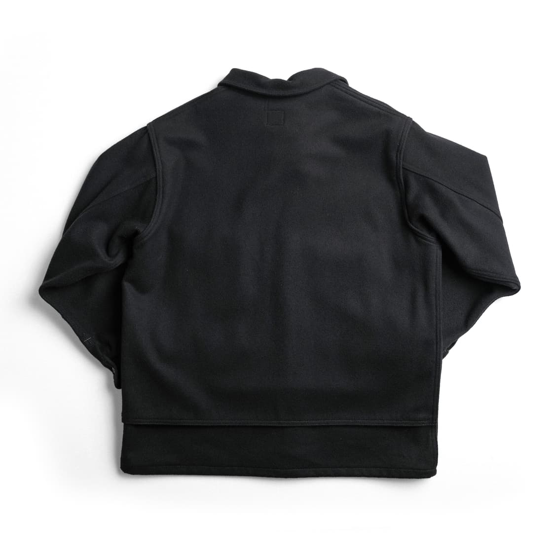 포스트오버롤즈 크루저 멜튼울 자켓 블랙 L사이즈 Postoveralls 상품이미지10