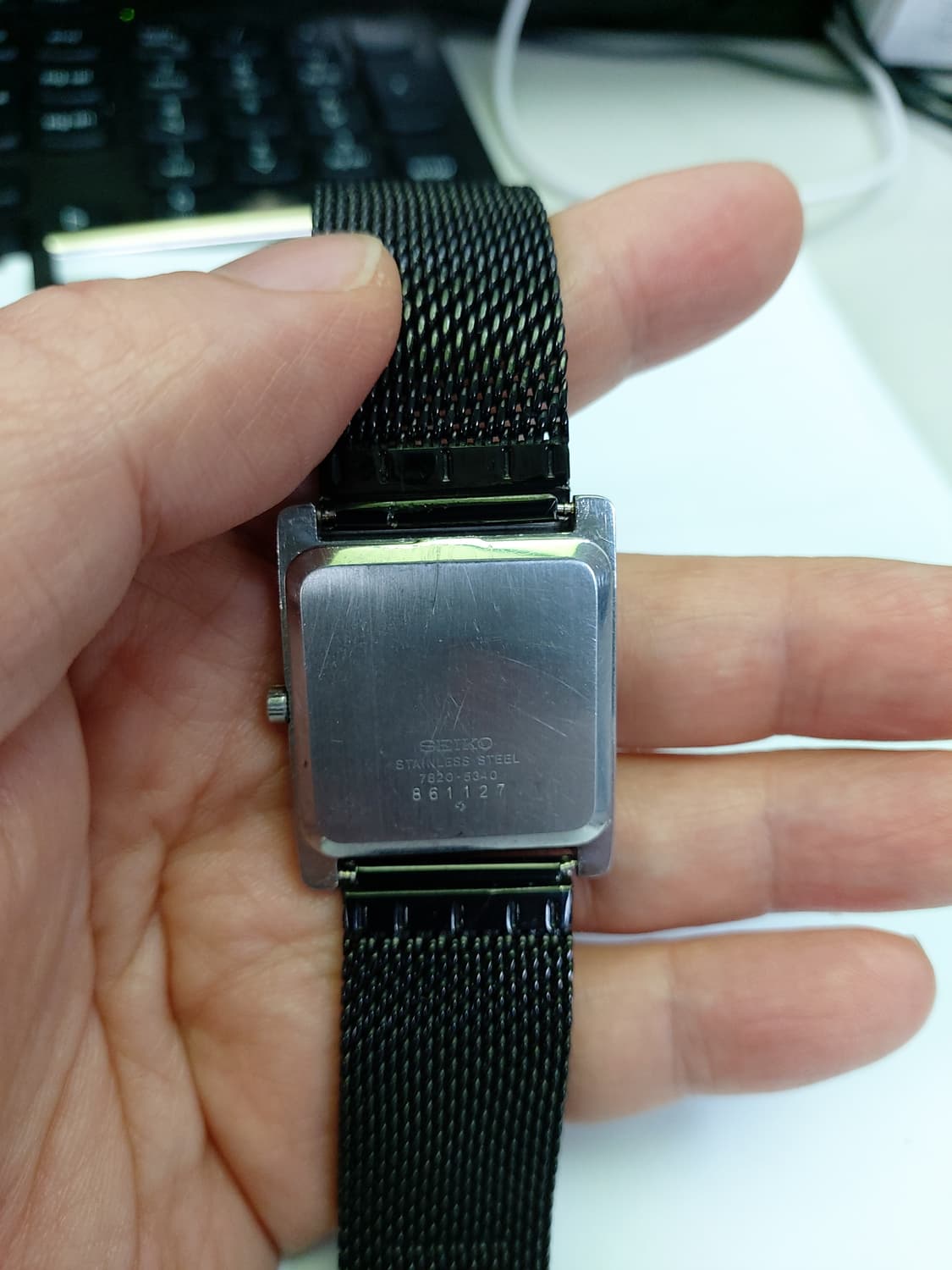 세이코 빈티지 남성 시계 상품이미지3