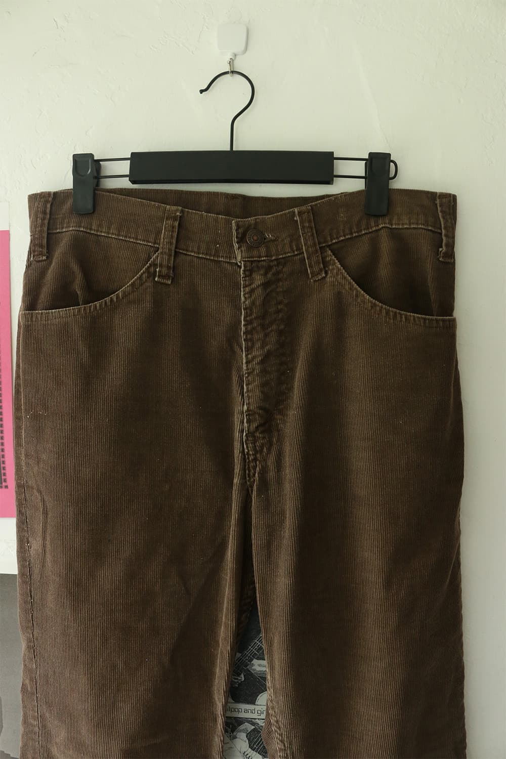 80s USA 리바이스 646 벨바텀 코듀로이 팬츠 상품이미지4