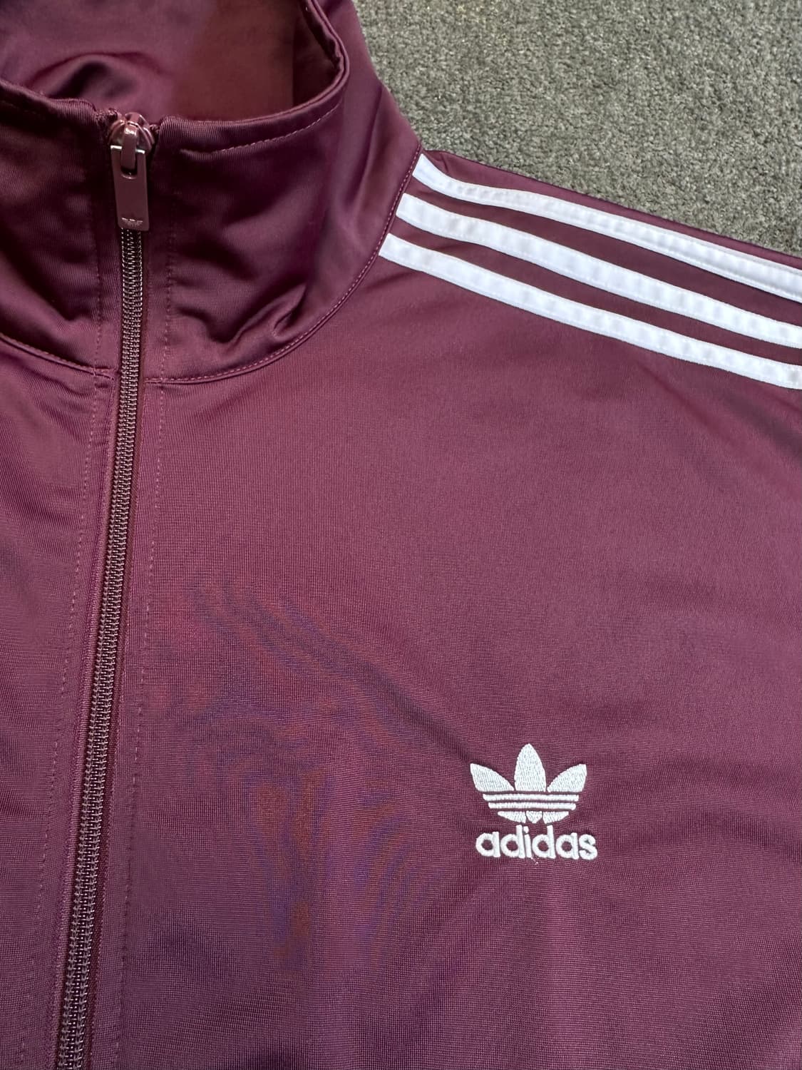 아디다스 아디컬러 클래식 파이어버드 버건디 트랙탑 2XL 상품이미지2