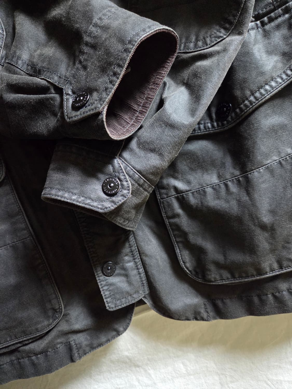 F.CODE 페라로 코티드 자켓 다크브라운 105 상품이미지5