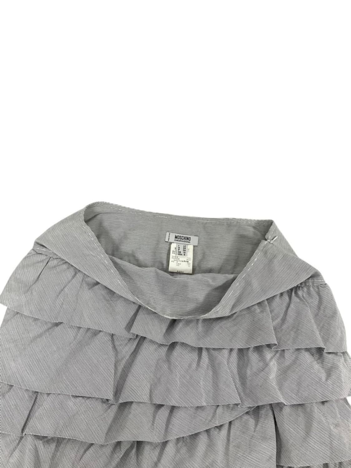 모스키노 프릴 스커트 (그레이) 상품이미지3