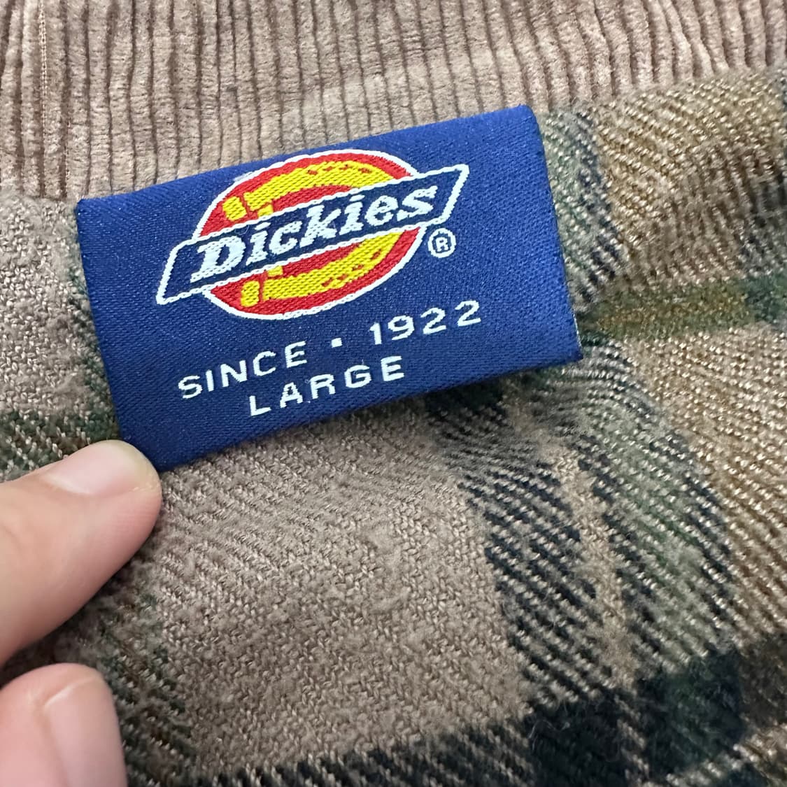 Dickies 디키즈 코듀로이 워크자켓 L 상품이미지5