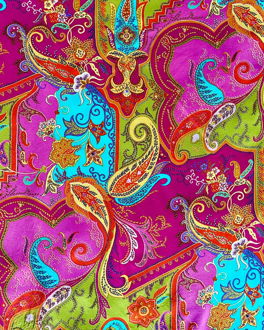 Lauren Ralph Lauren Paisley Silk Scarf 상품이미지6