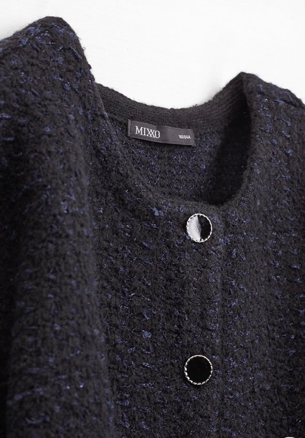 미쏘 트위드 셋업_블랙 상품이미지1