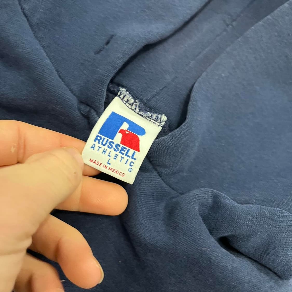 러셀 애슬레틱 빈티지 후드 집업 상품이미지3