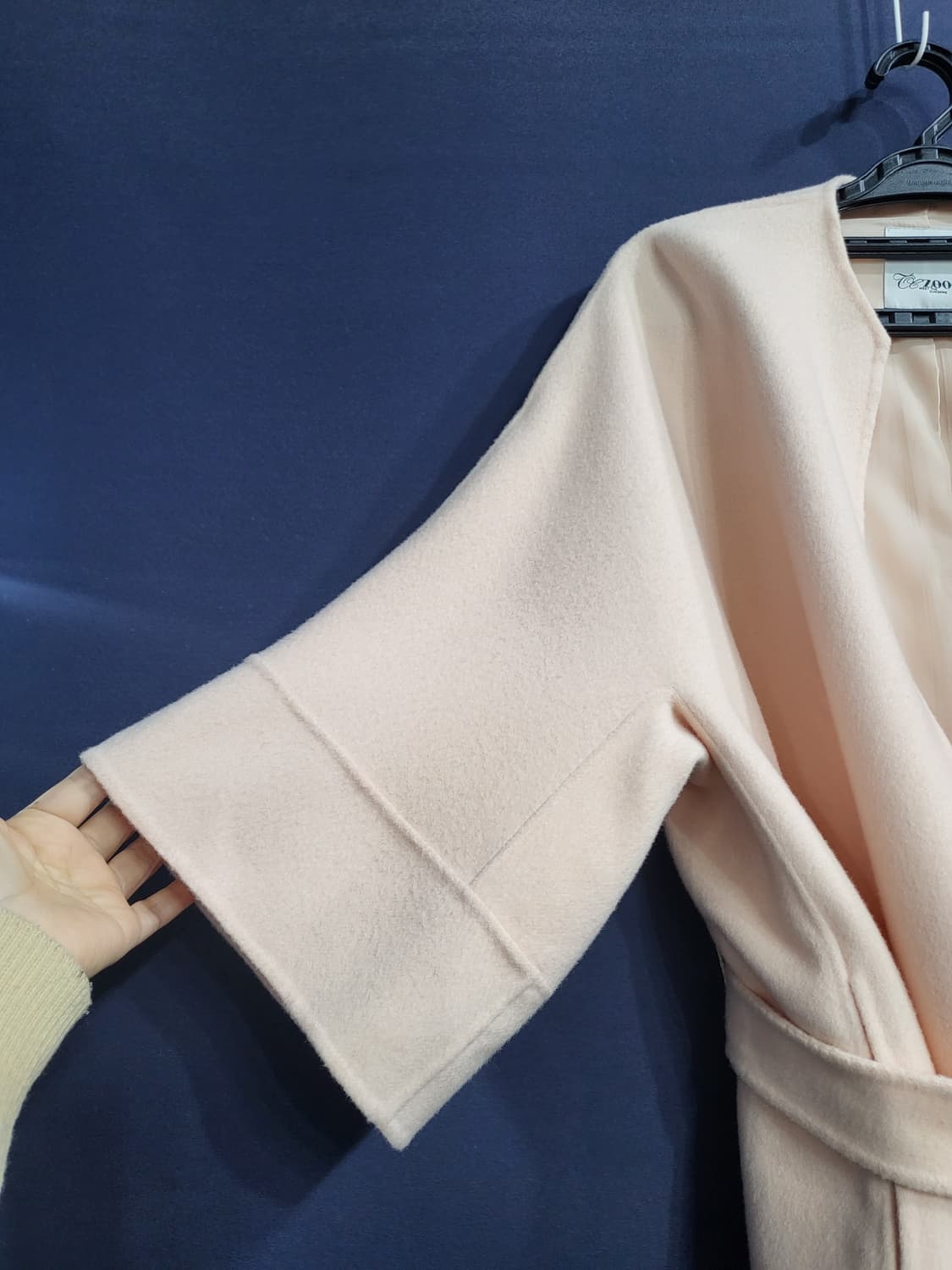 쥬크 캐시미어 벨티드 코트 상품이미지2