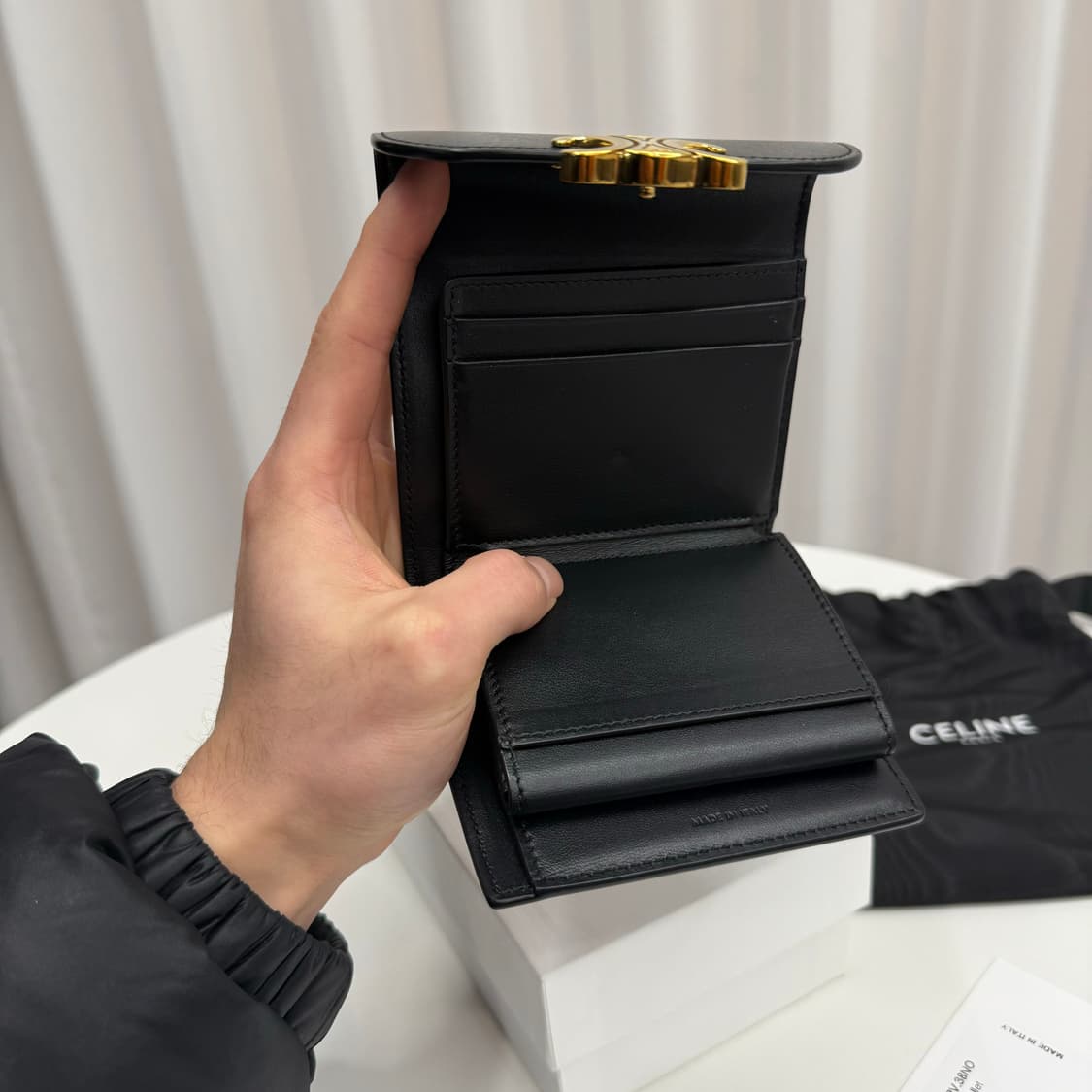 [풀박스] 셀린느 트리오페 스몰 플랩 반지갑 상품이미지5