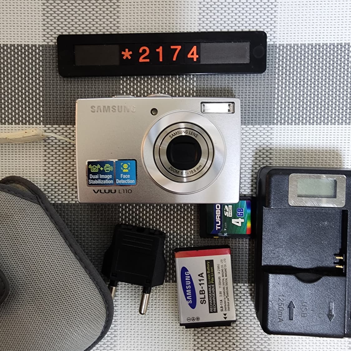 삼성 블루 L 110 디지털카메라 파우치포함 상품이미지1