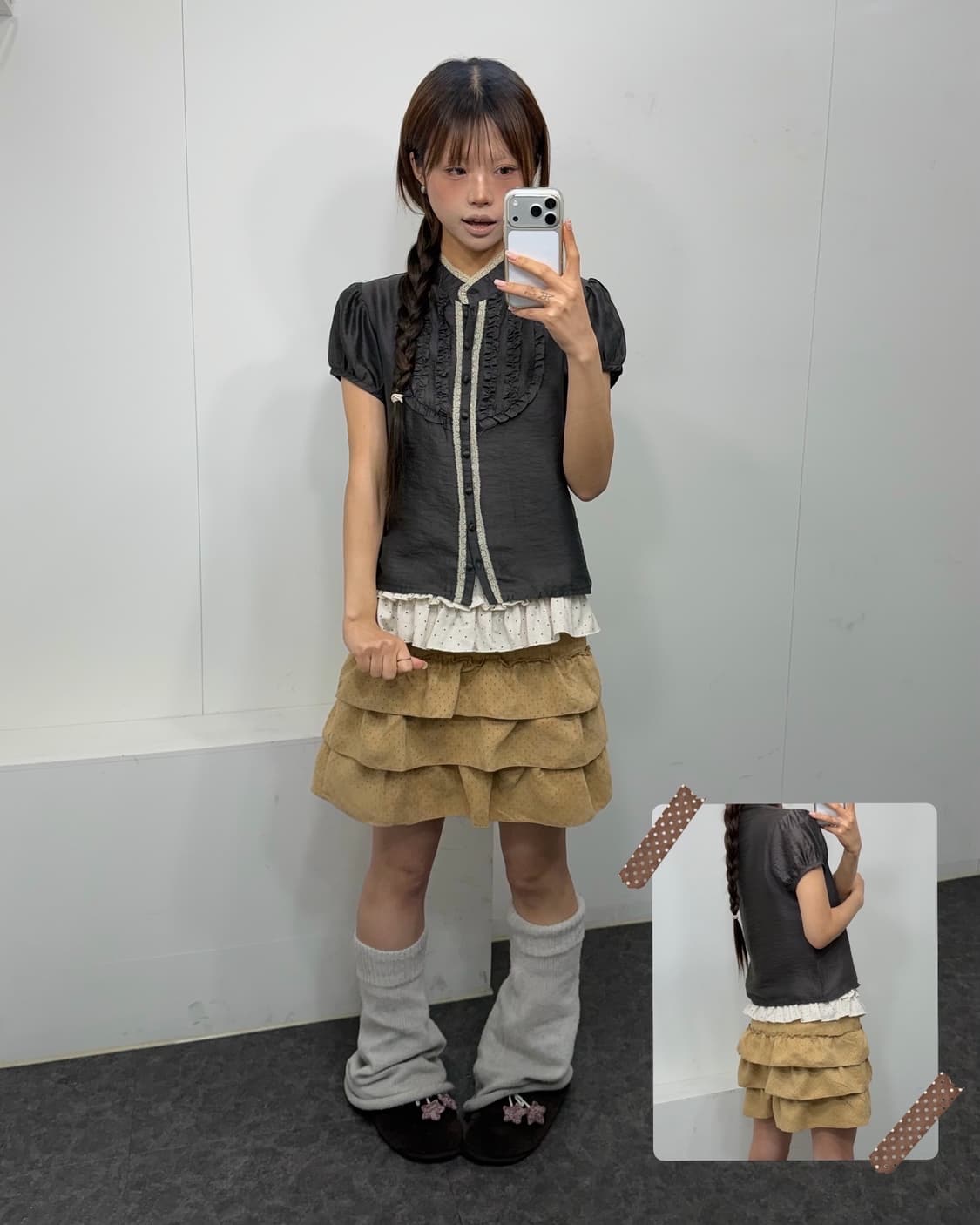 𖤐브라운 로맨틱 모리set𖤐    상품이미지1