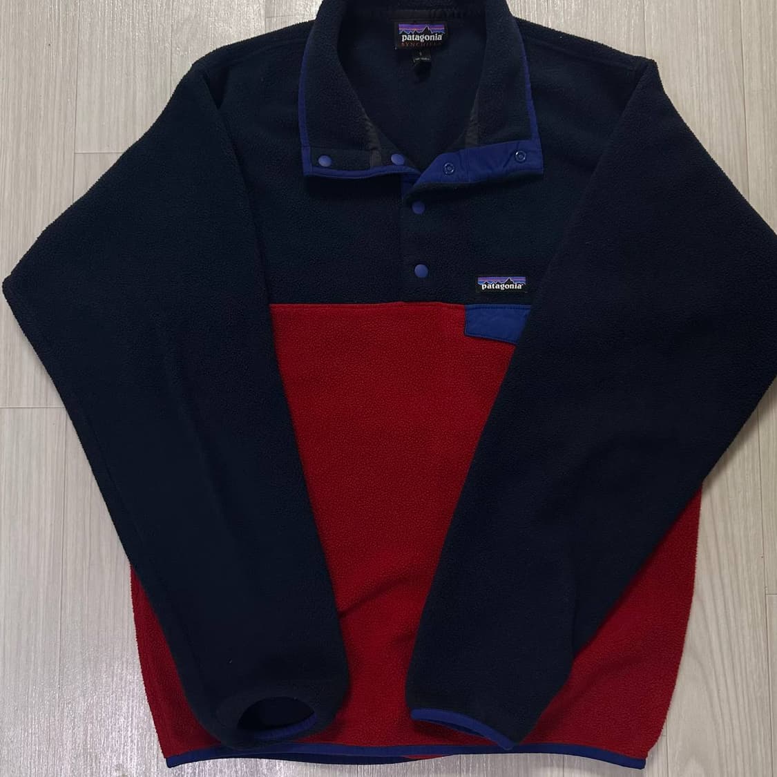 patagonia 파타고니아 라이트웨이트 신칠라 레드 네이비  S 상품이미지2