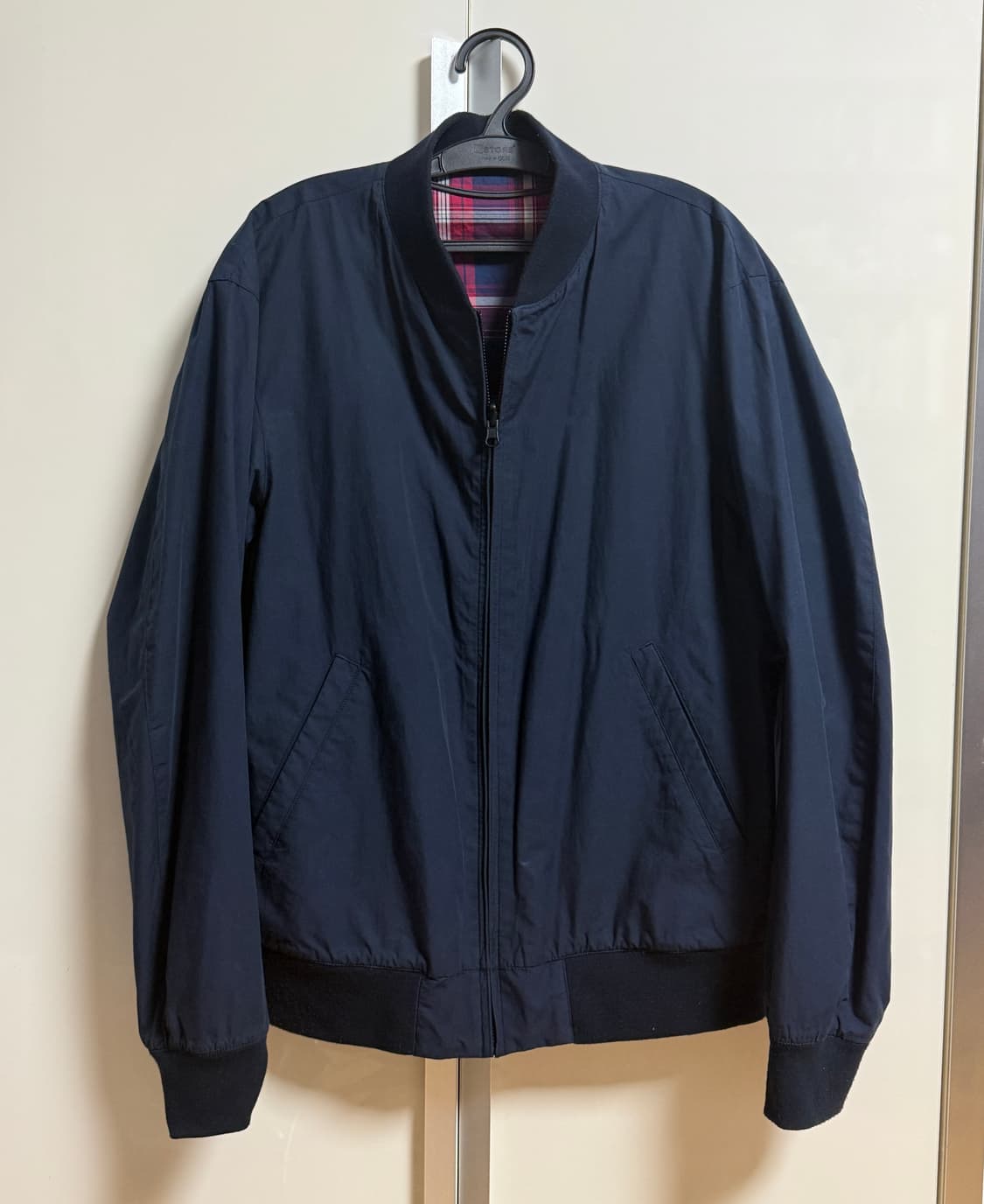 유니클로 x Jw 앤더슨 블루종 리버시블  바라쿠타 네이비 L 상품이미지1