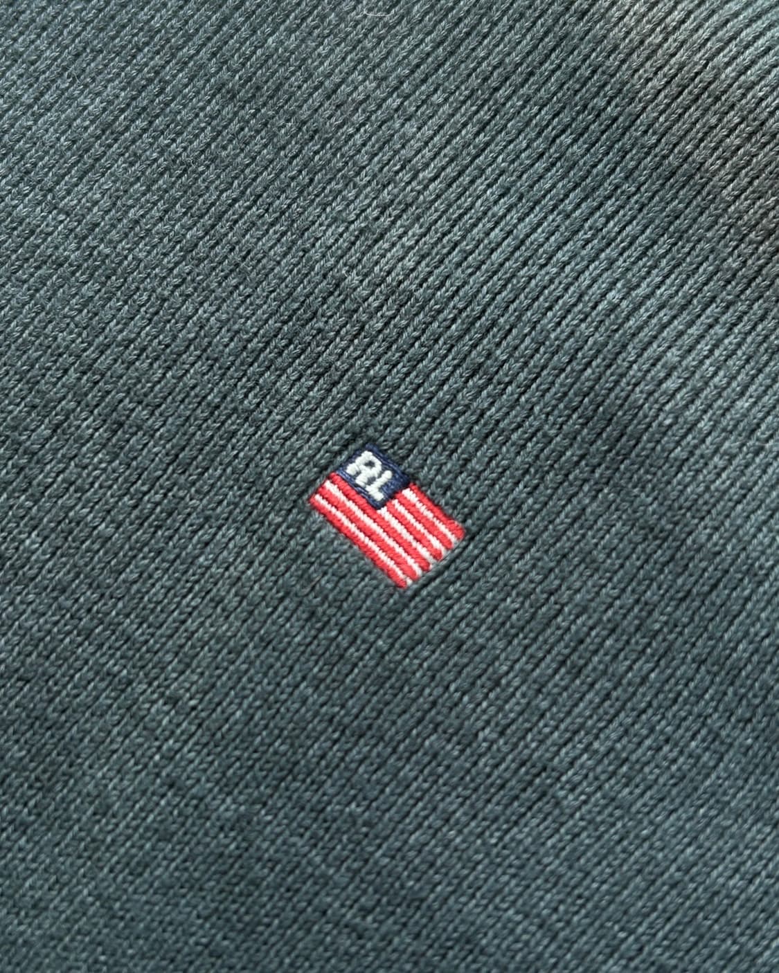 폴로 랄프로렌 진스 성조기 하프집업 니트 상품이미지3