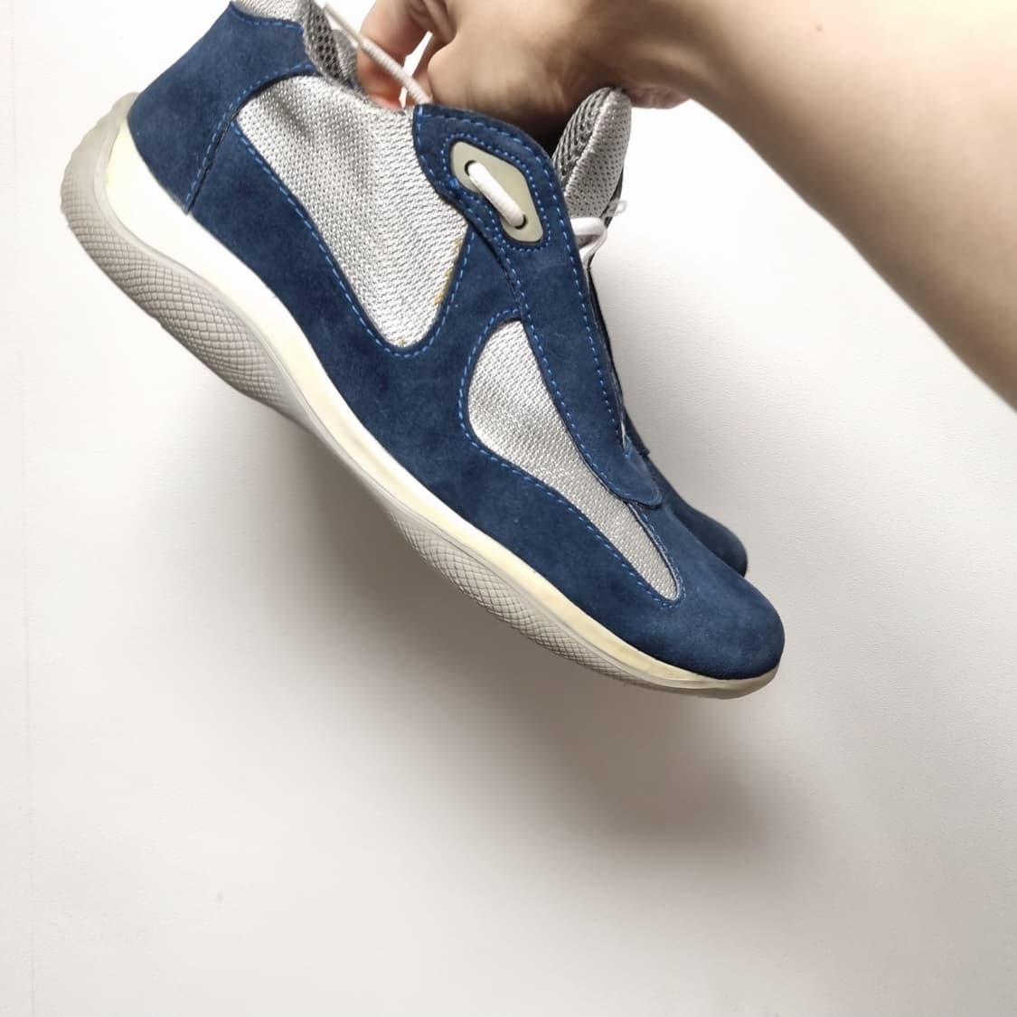 프라다 아메리칸컵 네이비 스웨이드 11 상품이미지2