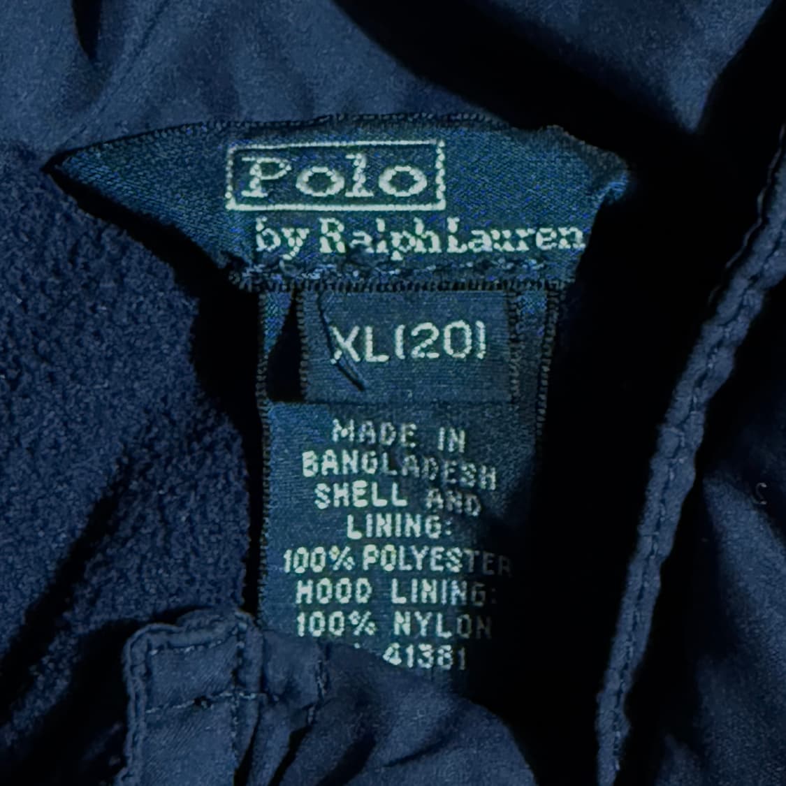 폴로 랄프로렌 네이비 블루종 점퍼 상품이미지5