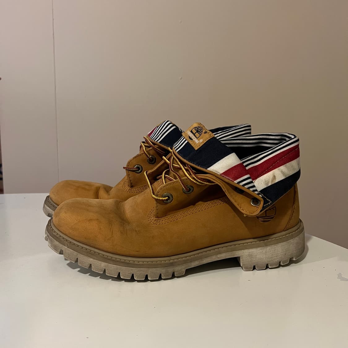 팀버랜드 롤탑 패턴 부츠 상품이미지2