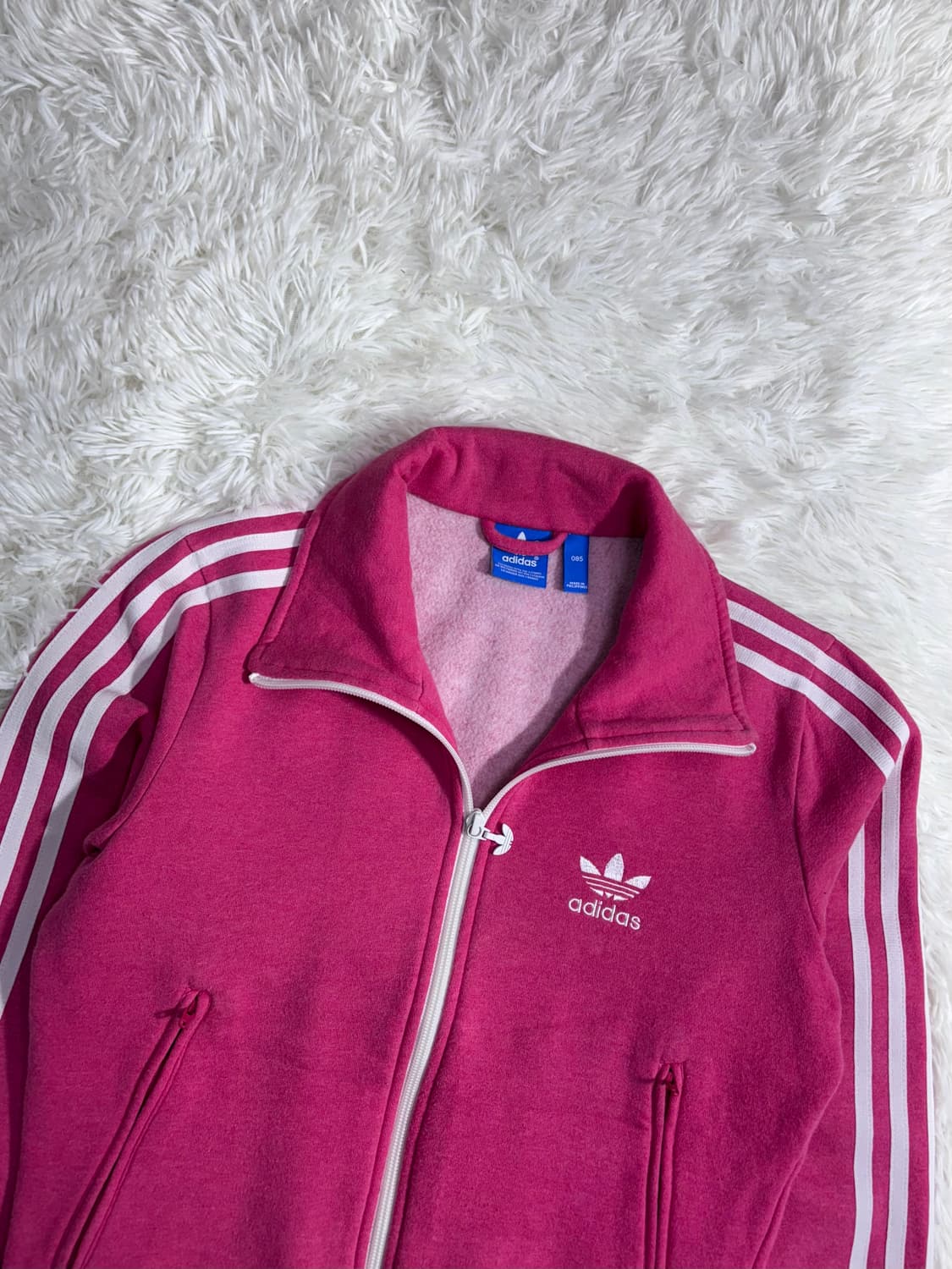 아디다스 베이비핑크 빅로고 트랙탑  상품이미지7