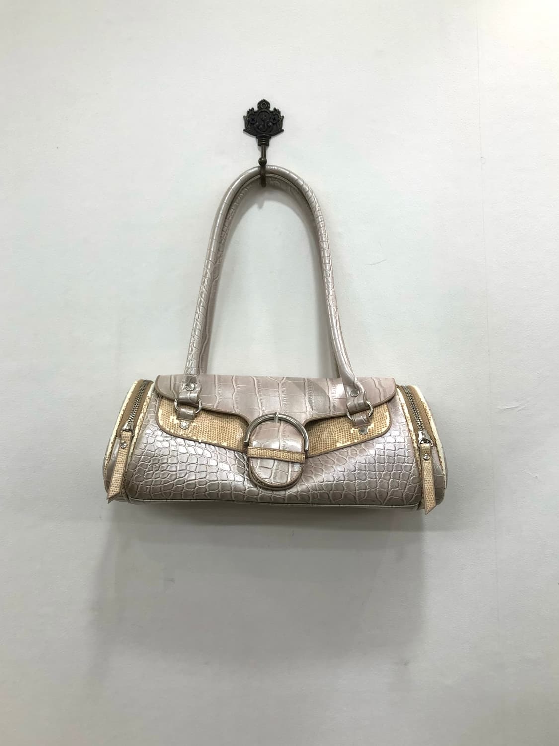 MOOK champagne pink log shoulder bag 상품이미지2