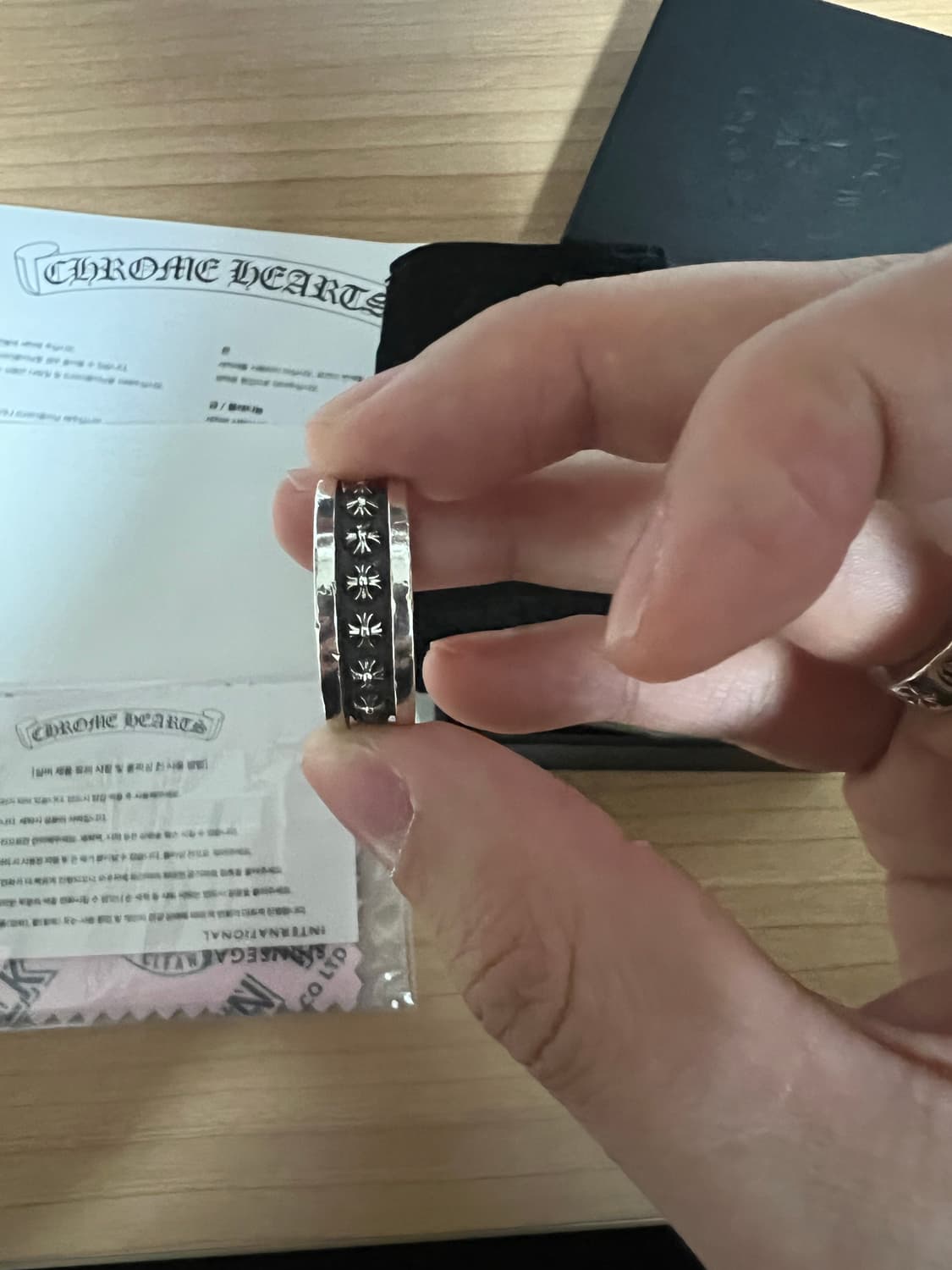 [14호] 크롬하츠 미니플러스링 상품이미지4