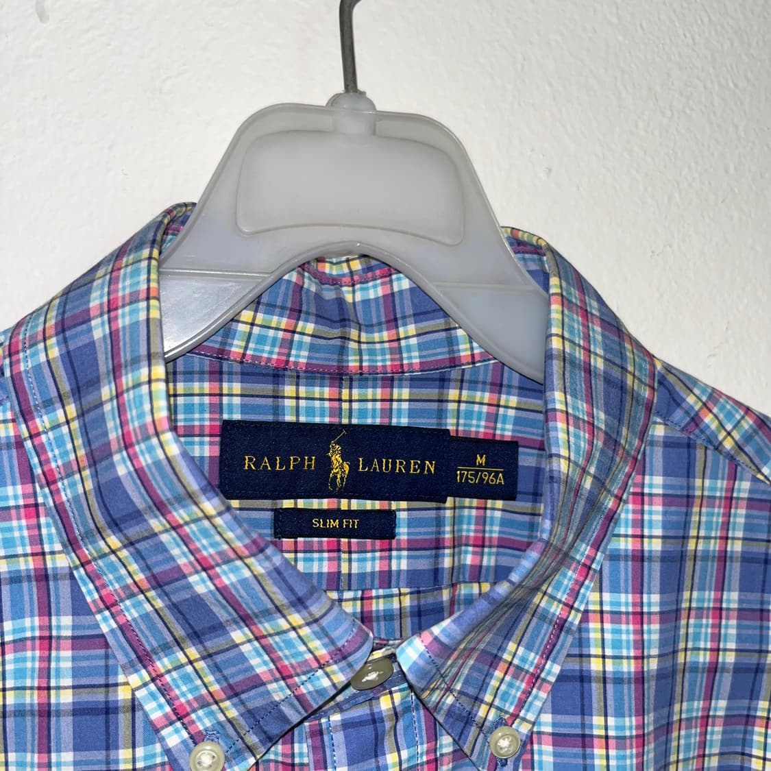 Polo blue check shirt 상품이미지6