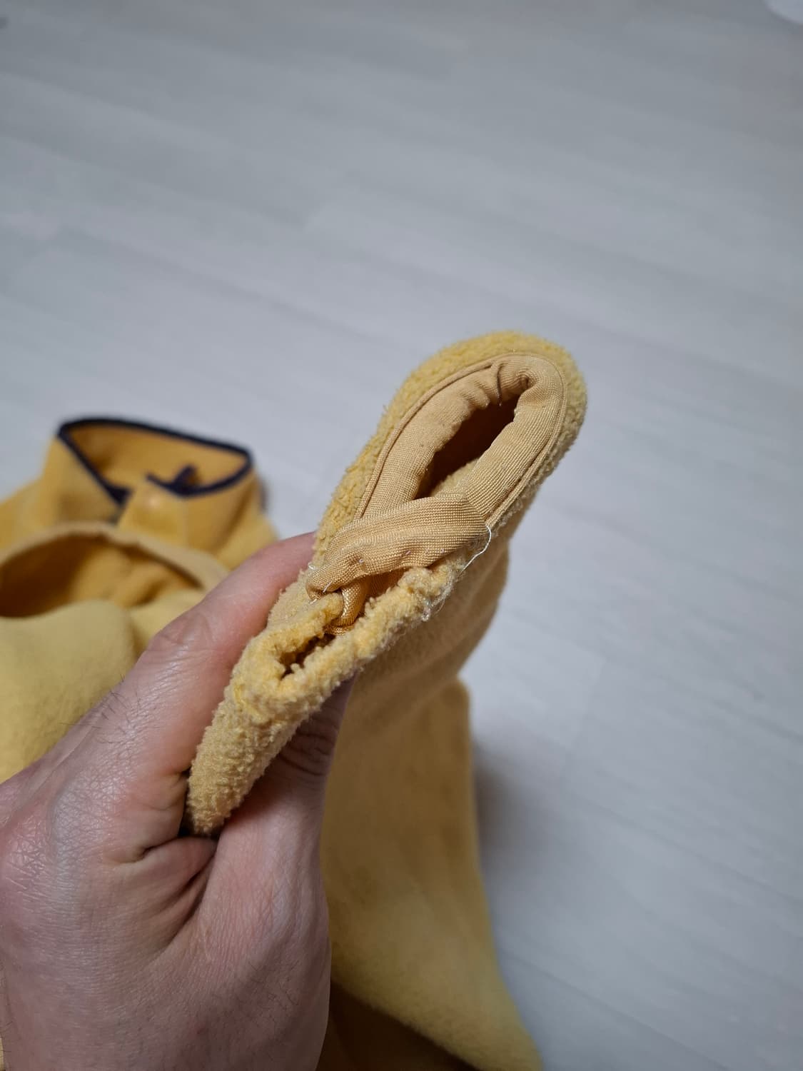 L 파타고니아 90s 포르투칼 빈티지 신칠라 풀오버 플리스 골드 옐로우 상품이미지7