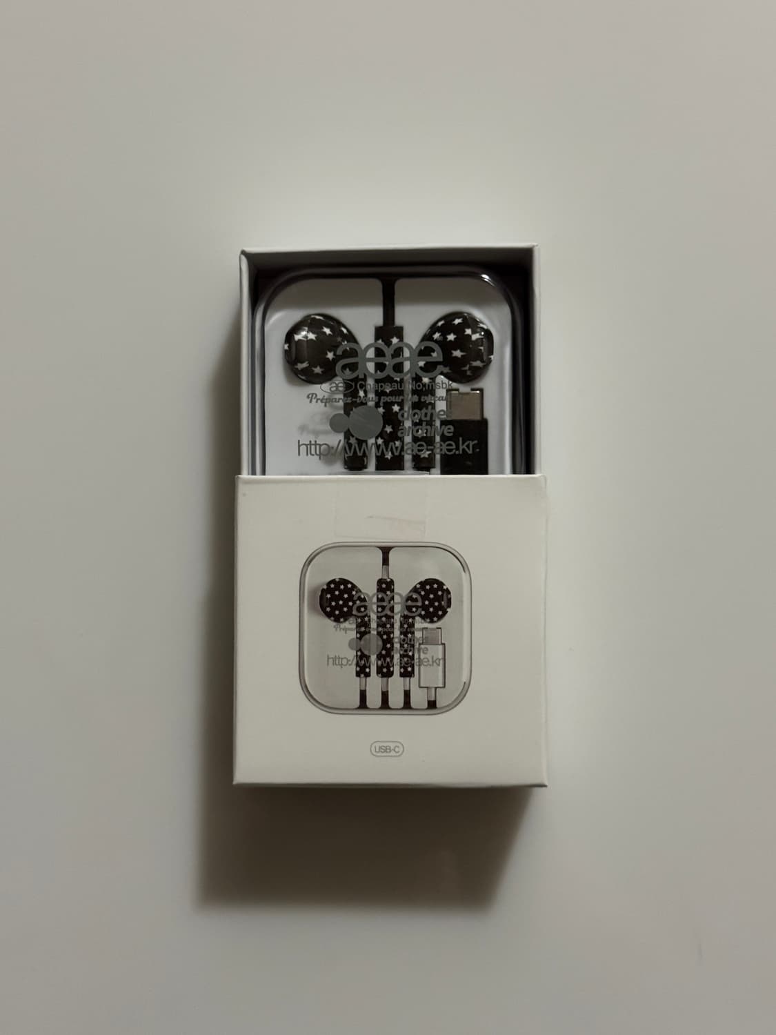 aeae 이어폰 블랙 상품이미지1