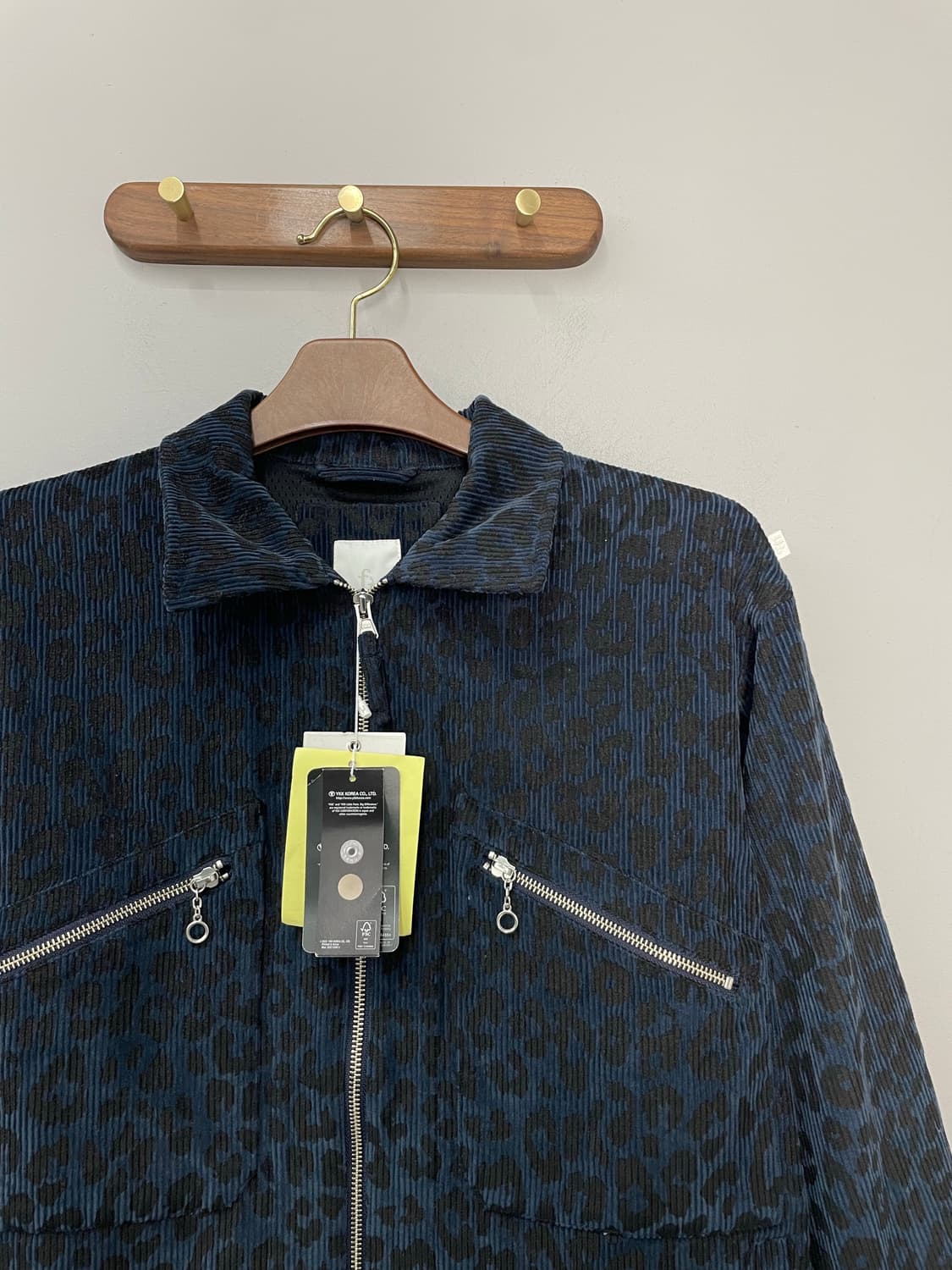 페치 코듀로이 레오파드 워크 자켓 H2289 상품이미지3