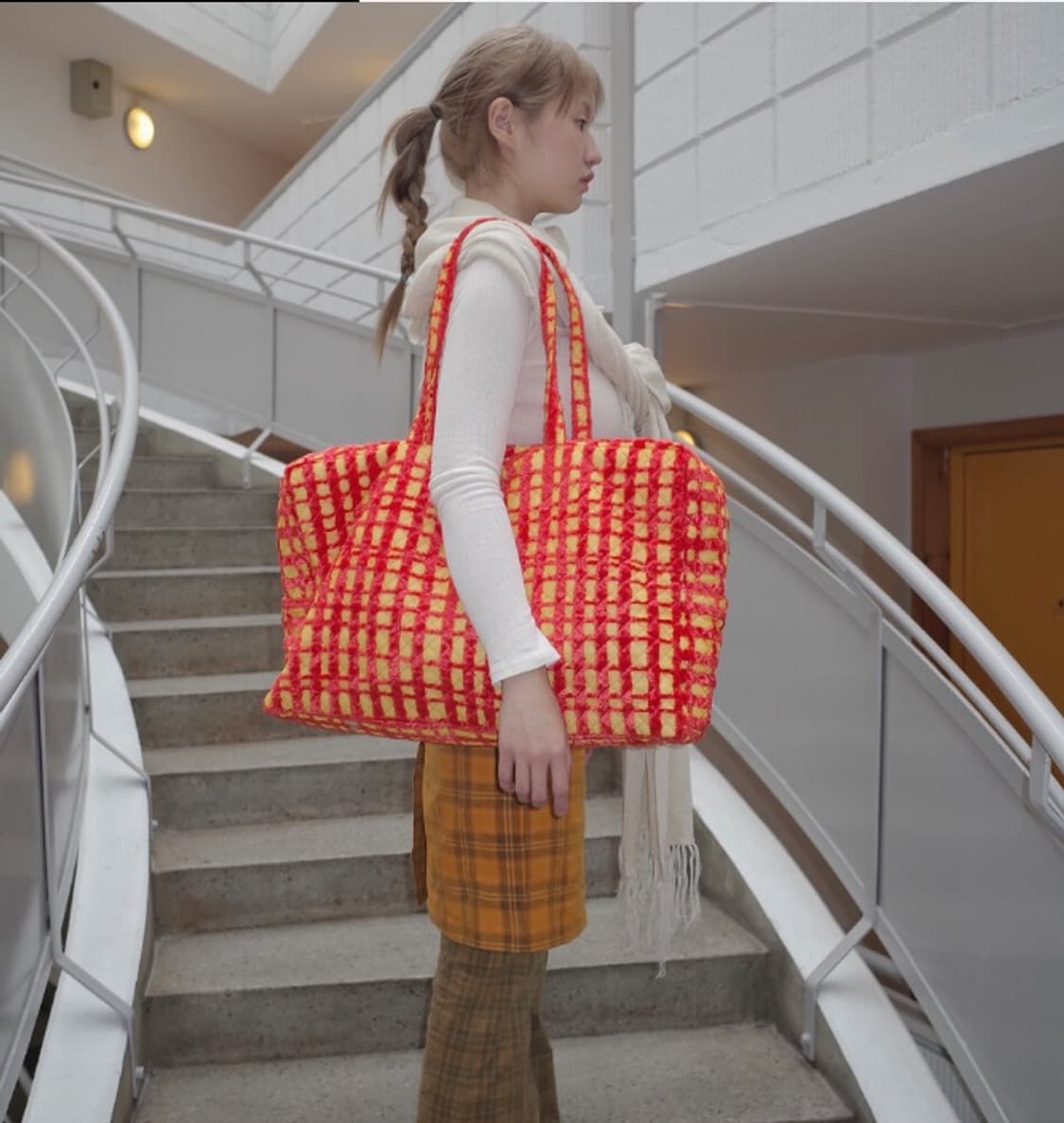 구함)) 누아누 Grande Bag_Yellow 상품이미지1