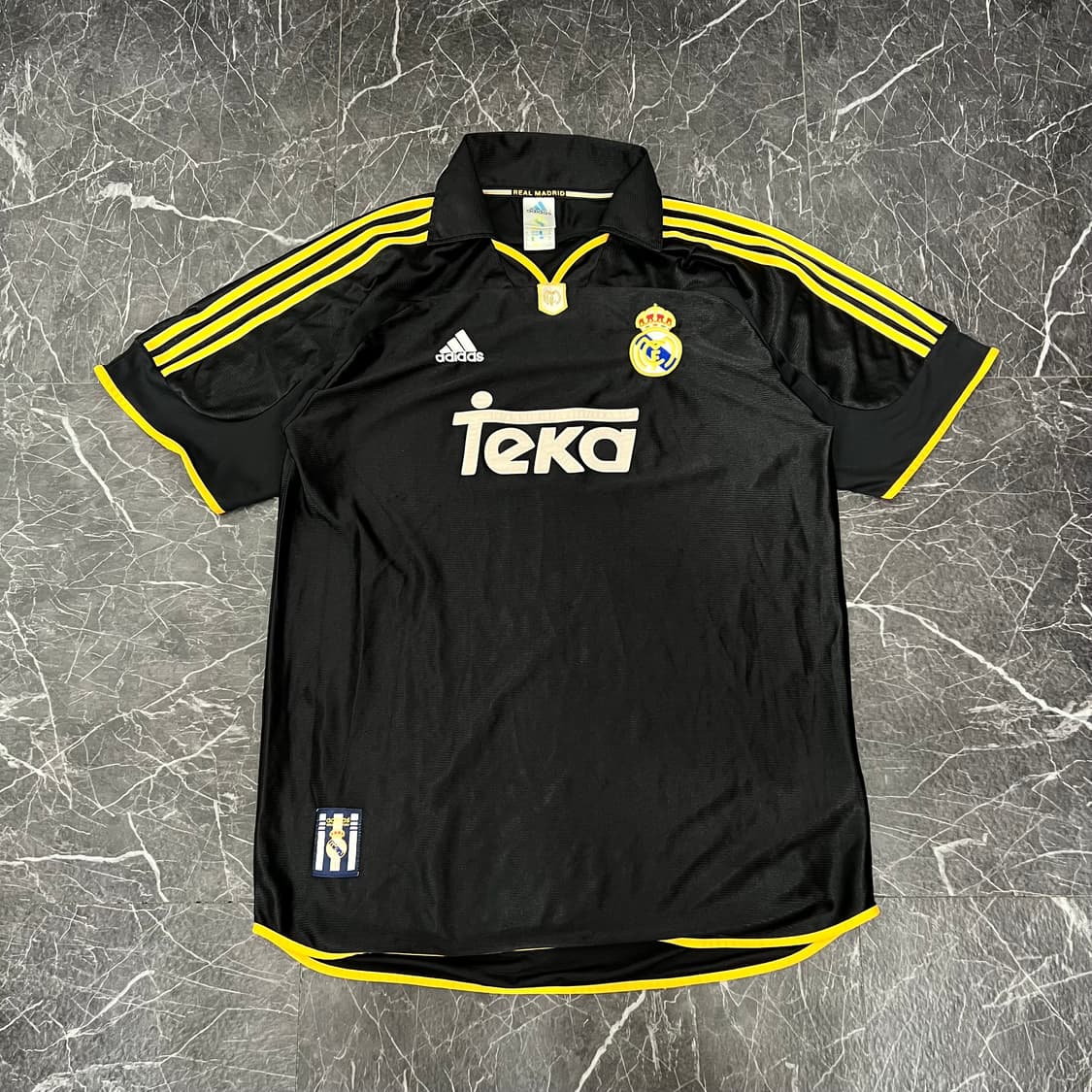 아디다스 레알마드리드 99-01 레트로 어웨이 반팔 유니폼 져지 상품이미지2